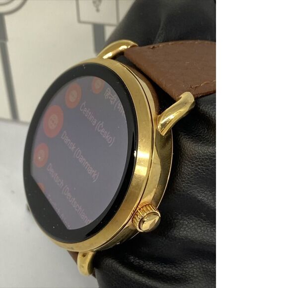 Fossil Gen 3 Authentic Genuine Smart Watch Custom Band FTW2114 CR605 - Picture 4 of 12